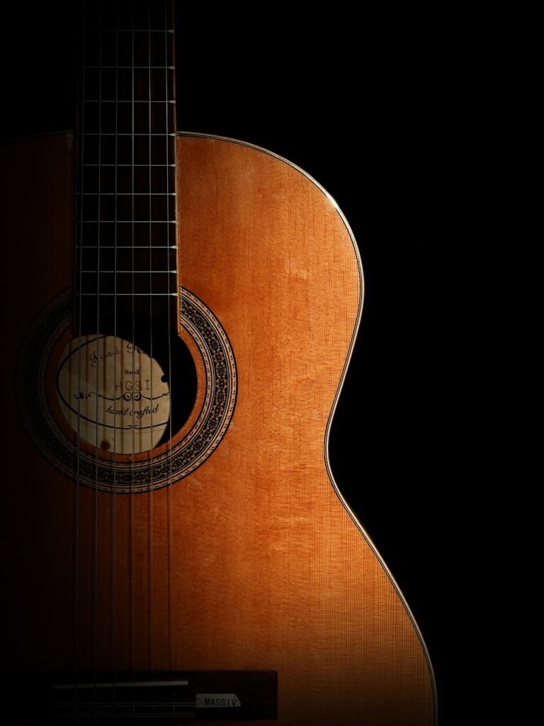 guitar, instrument, music